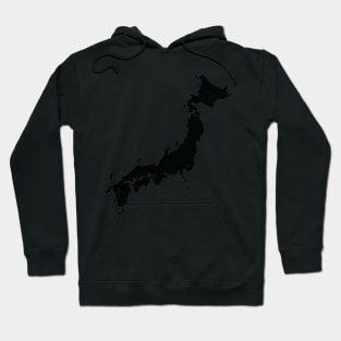 Japan with Prefectures Hoodie